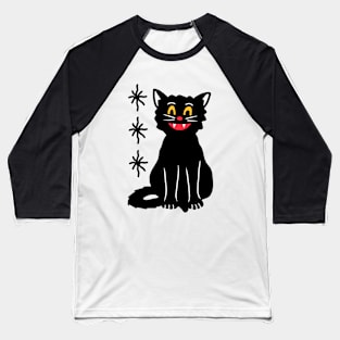 Happy Cat Baseball T-Shirt